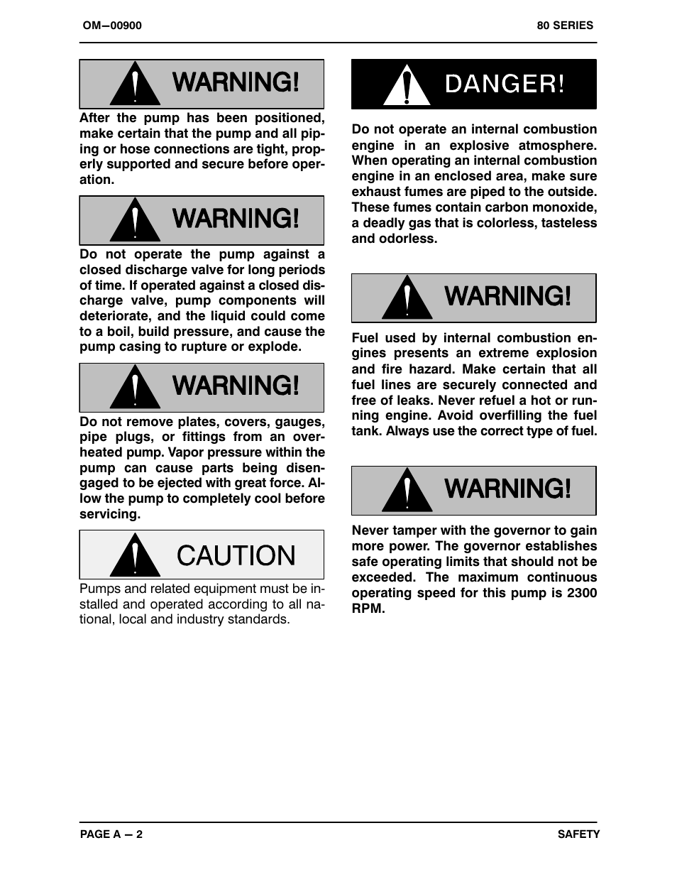 Gorman-Rupp Pumps 84A2-F3L 1348524 and up User Manual | Page 7 / 37
