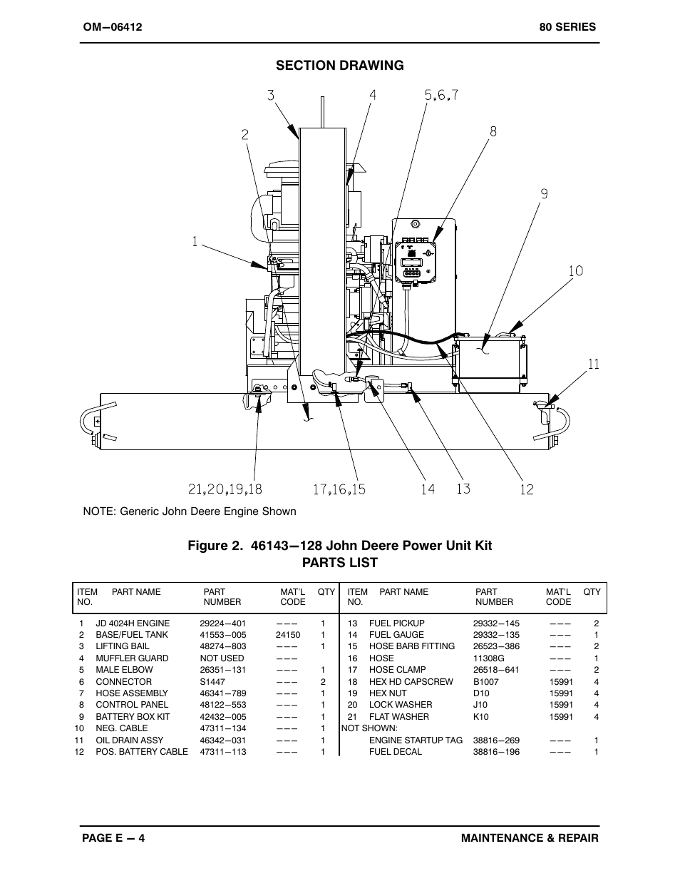 Gorman-Rupp Pumps 84A2-4024H 1488564 and up User Manual | Page 23 / 36