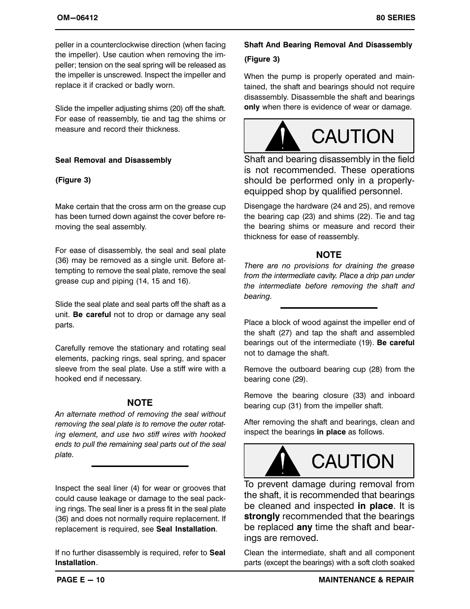 Gorman-Rupp Pumps 84A2-4024H 1488564 and up User Manual | Page 29 / 36