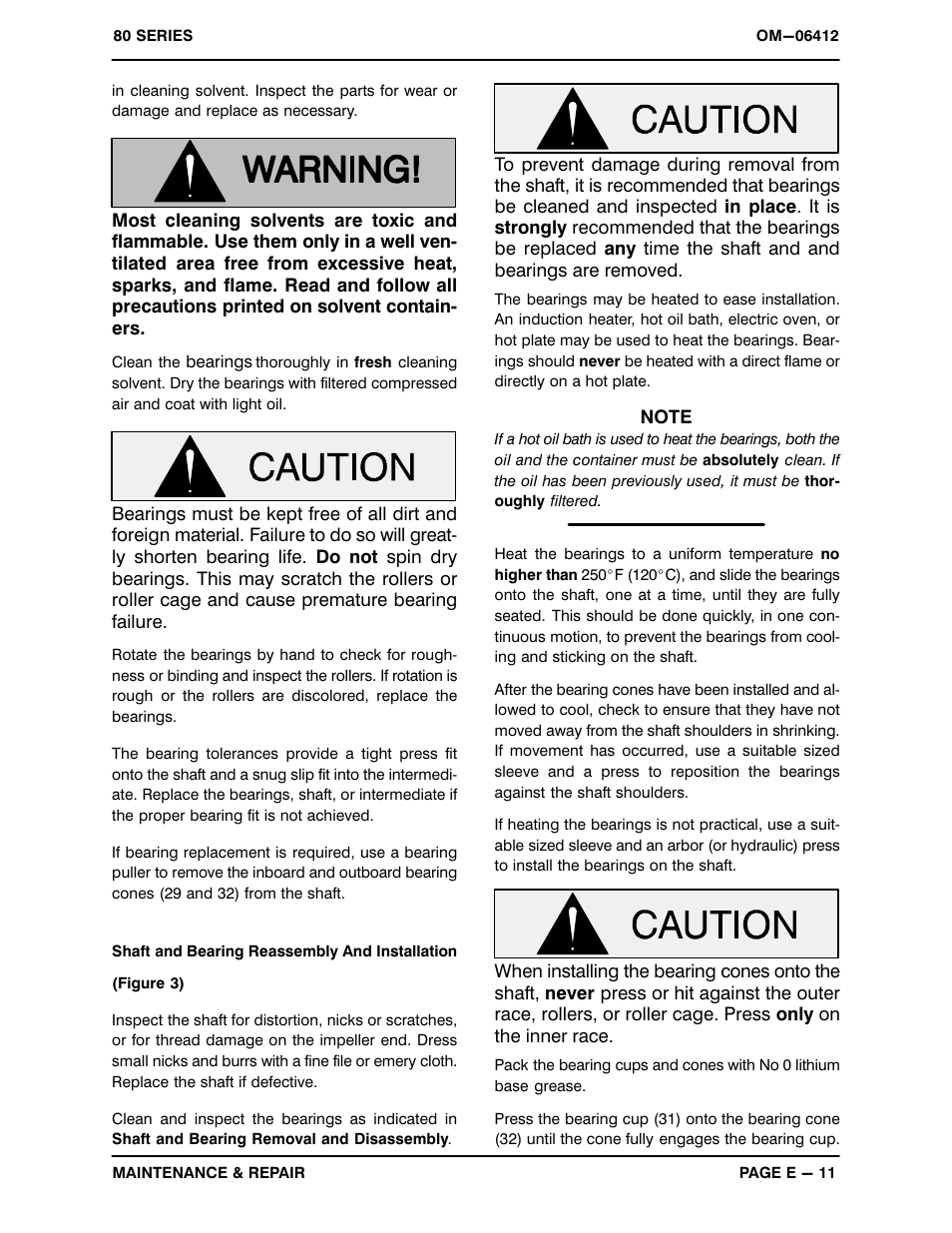 Gorman-Rupp Pumps 84A2-4024H 1488564 and up User Manual | Page 30 / 36