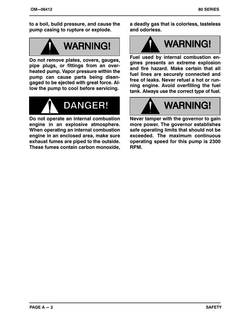 Gorman-Rupp Pumps 84A2-4024H 1488564 and up User Manual | Page 7 / 36