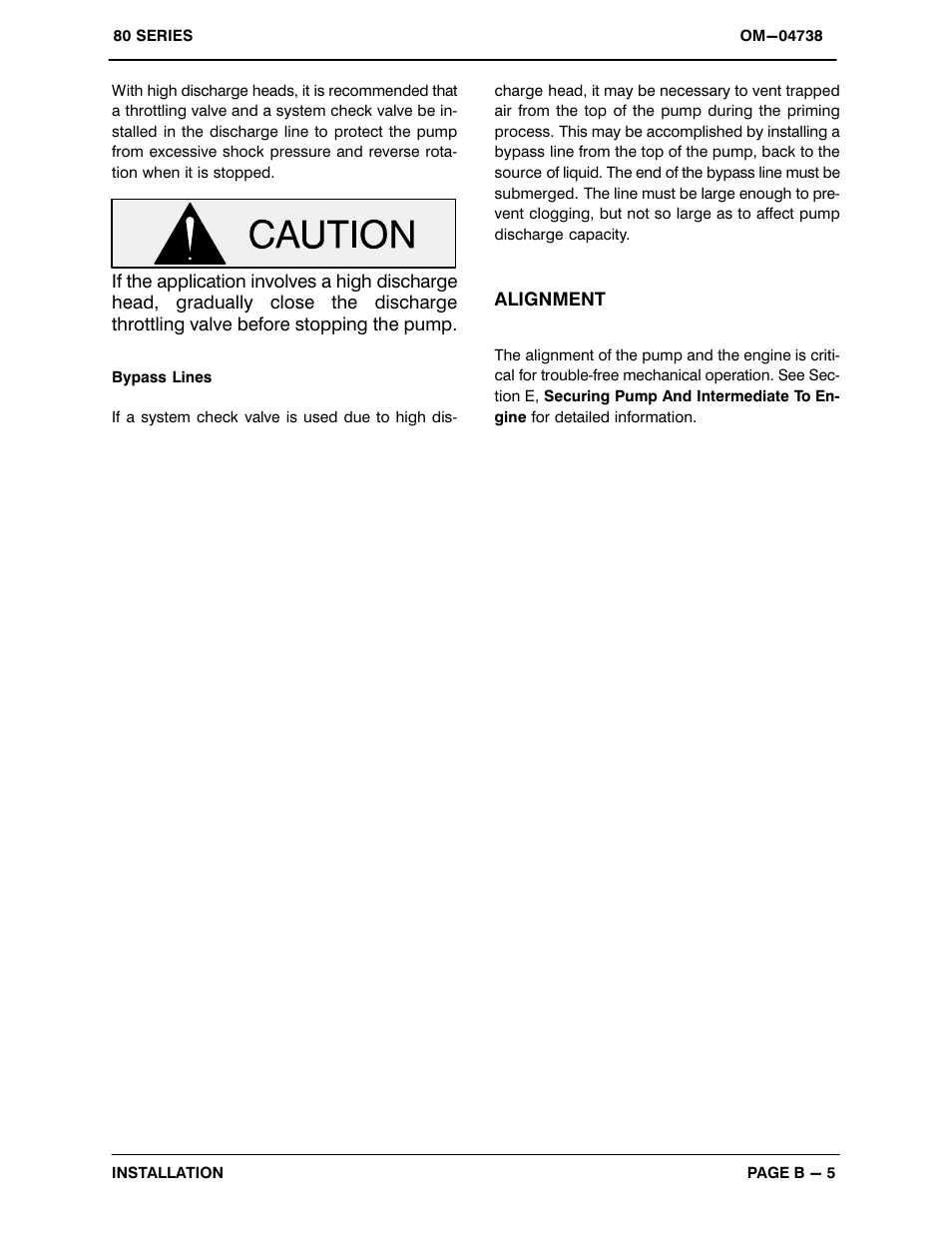 Gorman-Rupp Pumps 83B52-GX390 1324570 and up User Manual | Page 12 / 29