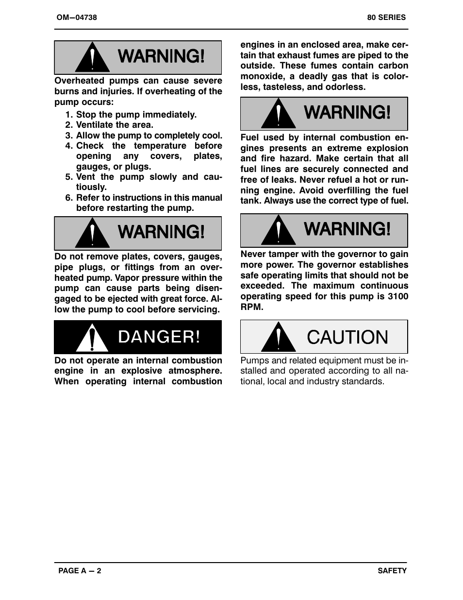 Gorman-Rupp Pumps 83B52-GX390 1324570 and up User Manual | Page 7 / 29