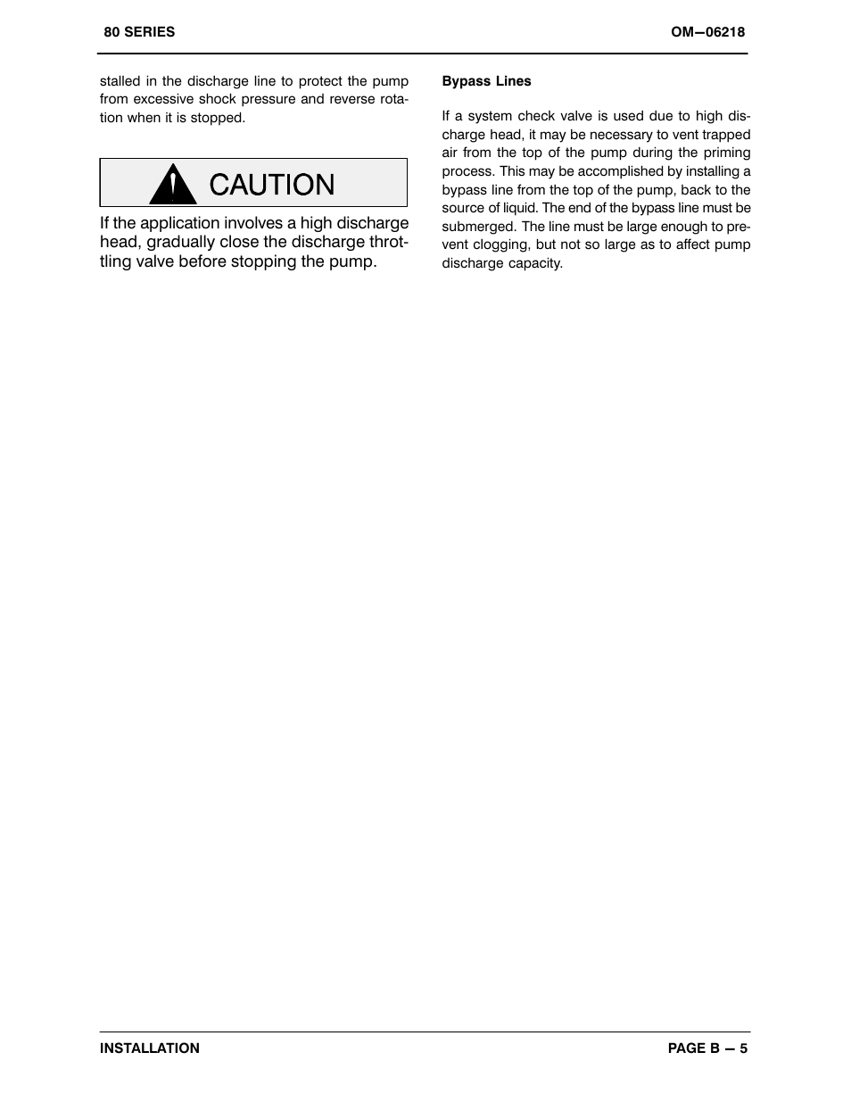 Gorman-Rupp Pumps 83A2-GX270 1423221 and up User Manual | Page 12 / 29