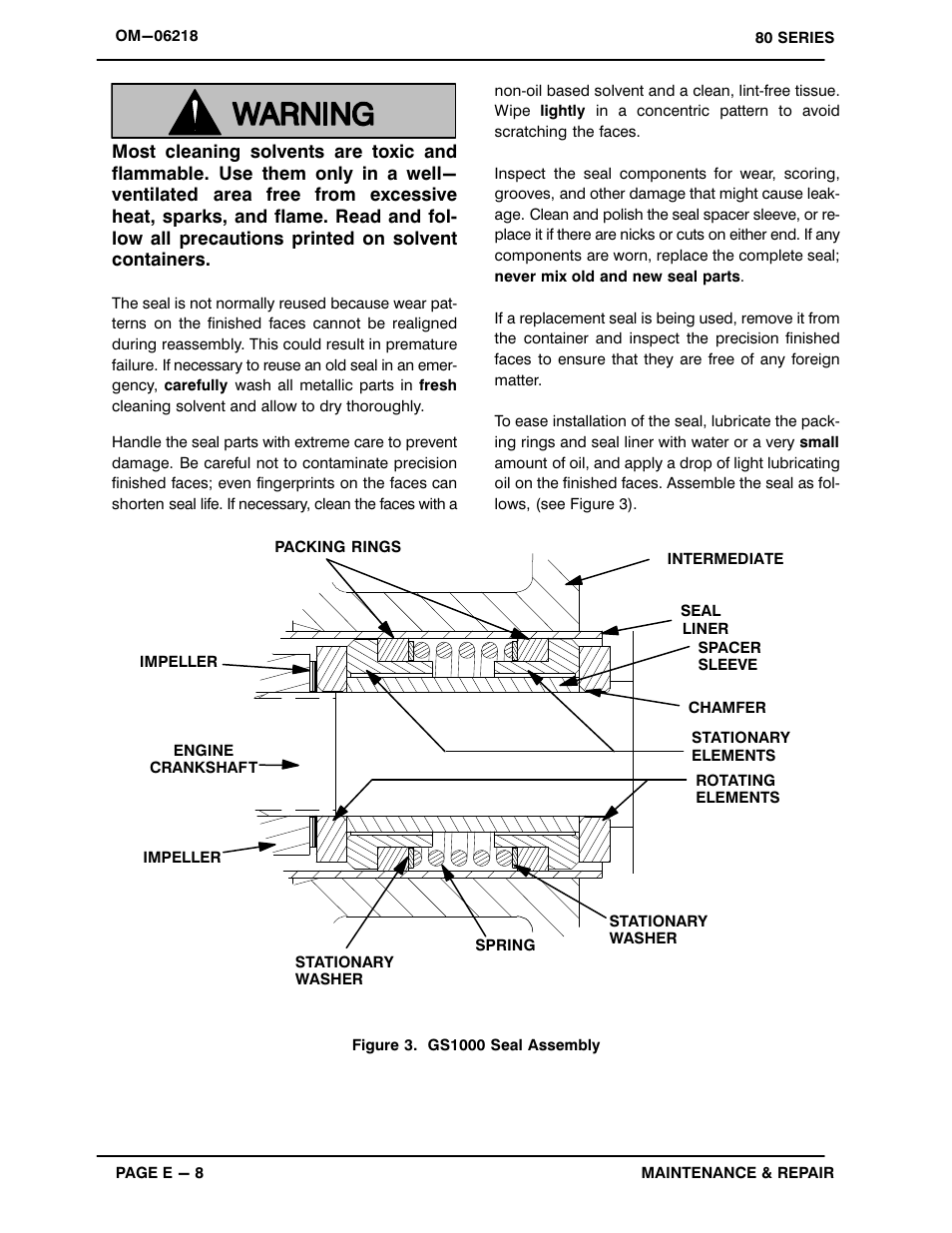 Gorman-Rupp Pumps 83A2-GX270 1423221 and up User Manual | Page 26 / 29