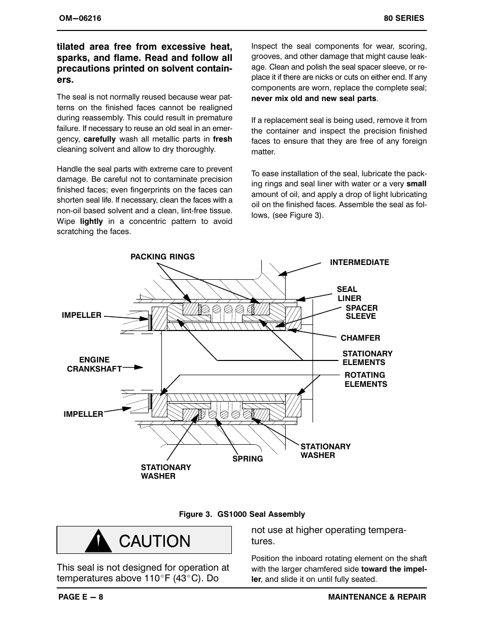 Gorman-Rupp Pumps 82E2-GX270 1451696 and up User Manual | Page 26 / 29