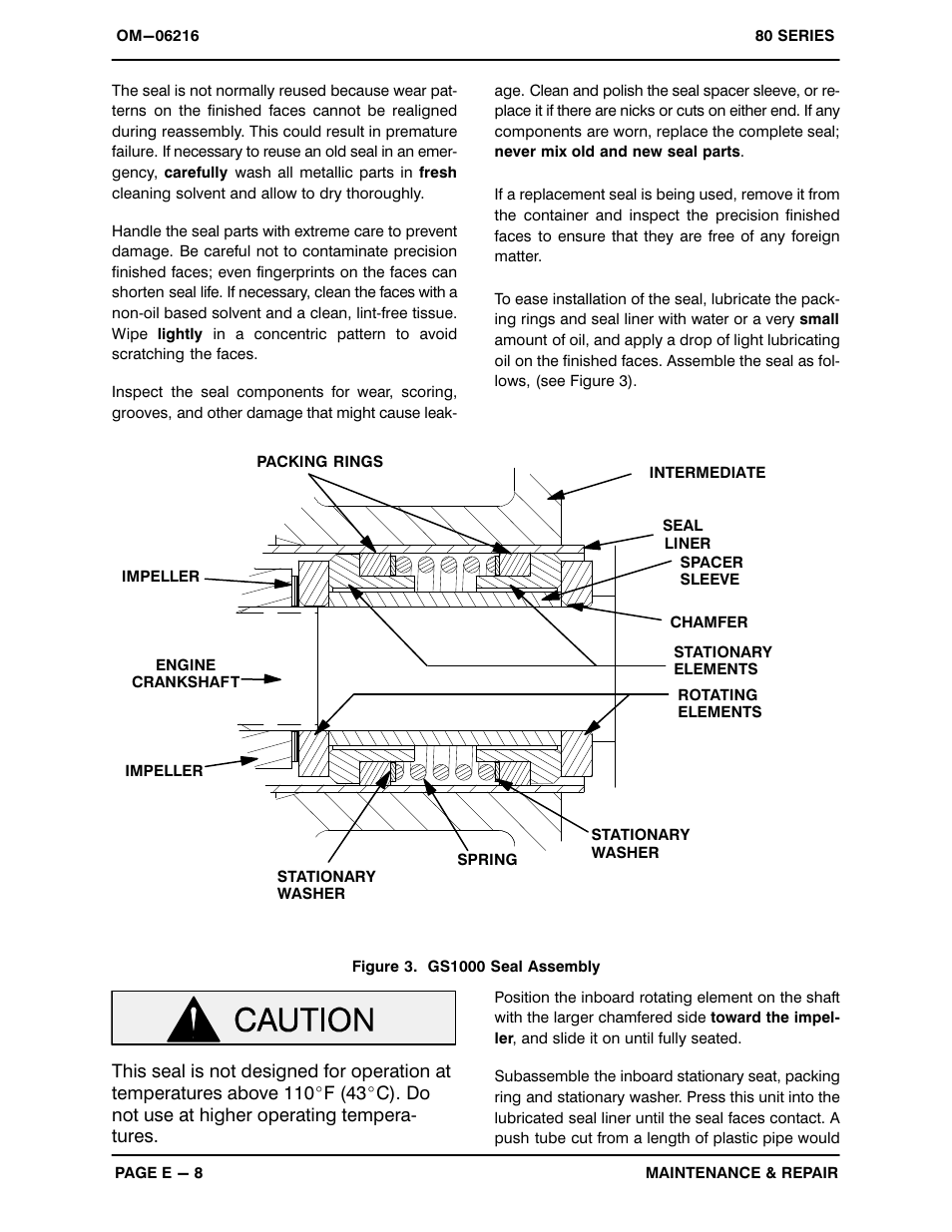 Gorman-Rupp Pumps 82E-GX270 1501111 and up User Manual | Page 26 / 29