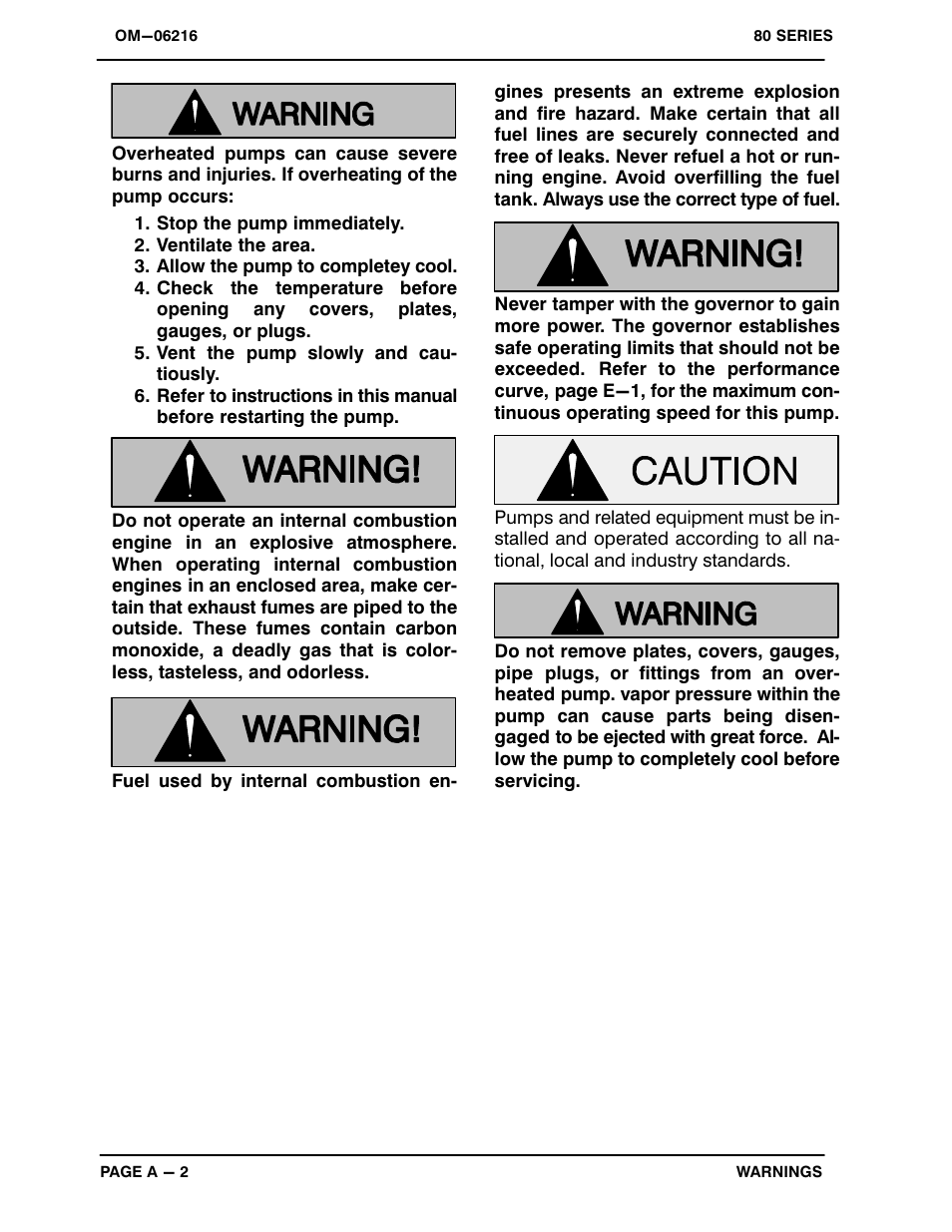 Gorman-Rupp Pumps 82E-GX270 1501111 and up User Manual | Page 7 / 29