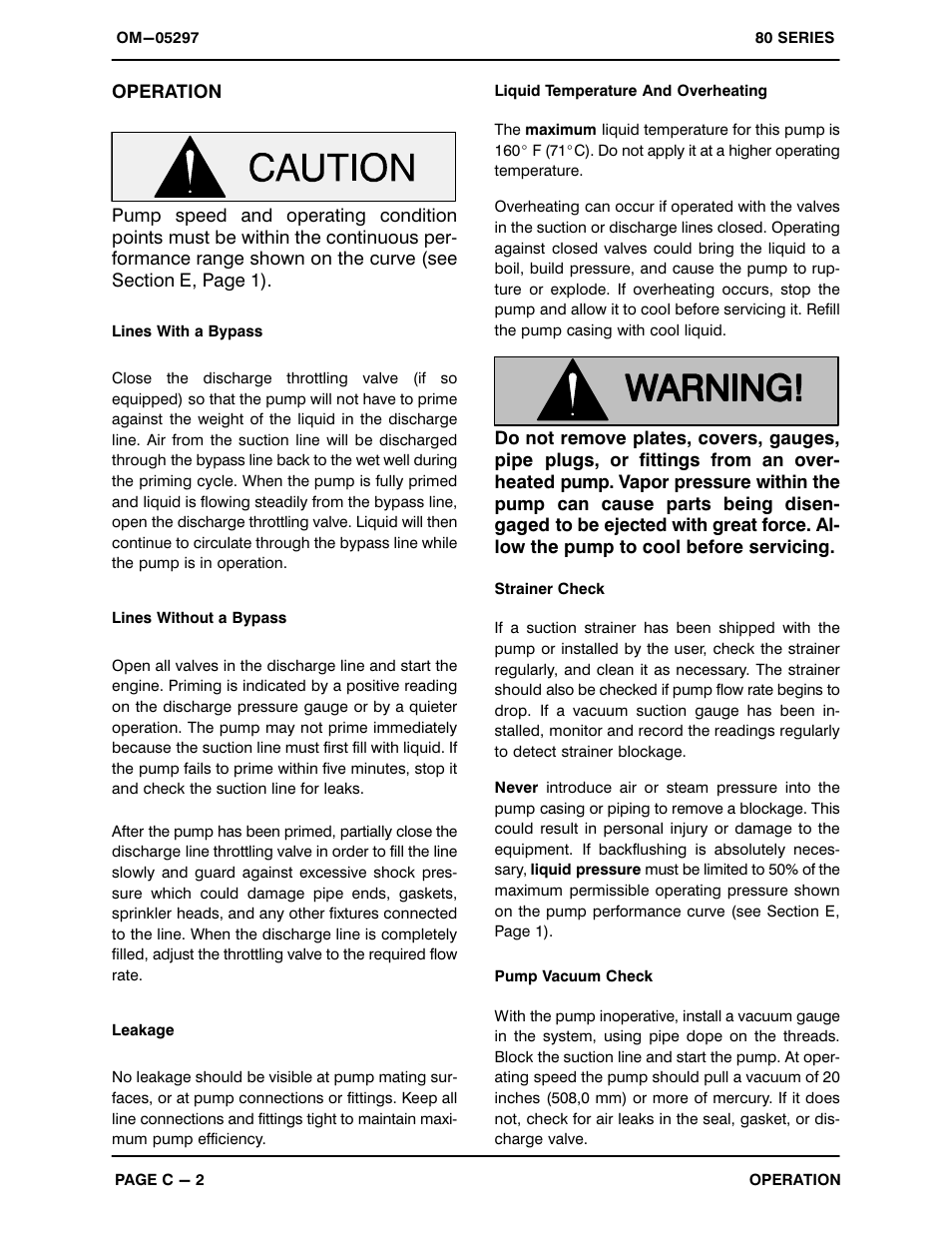 Gorman-Rupp Pumps 82D1-GX160 1257391 and up User Manual | Page 13 / 27