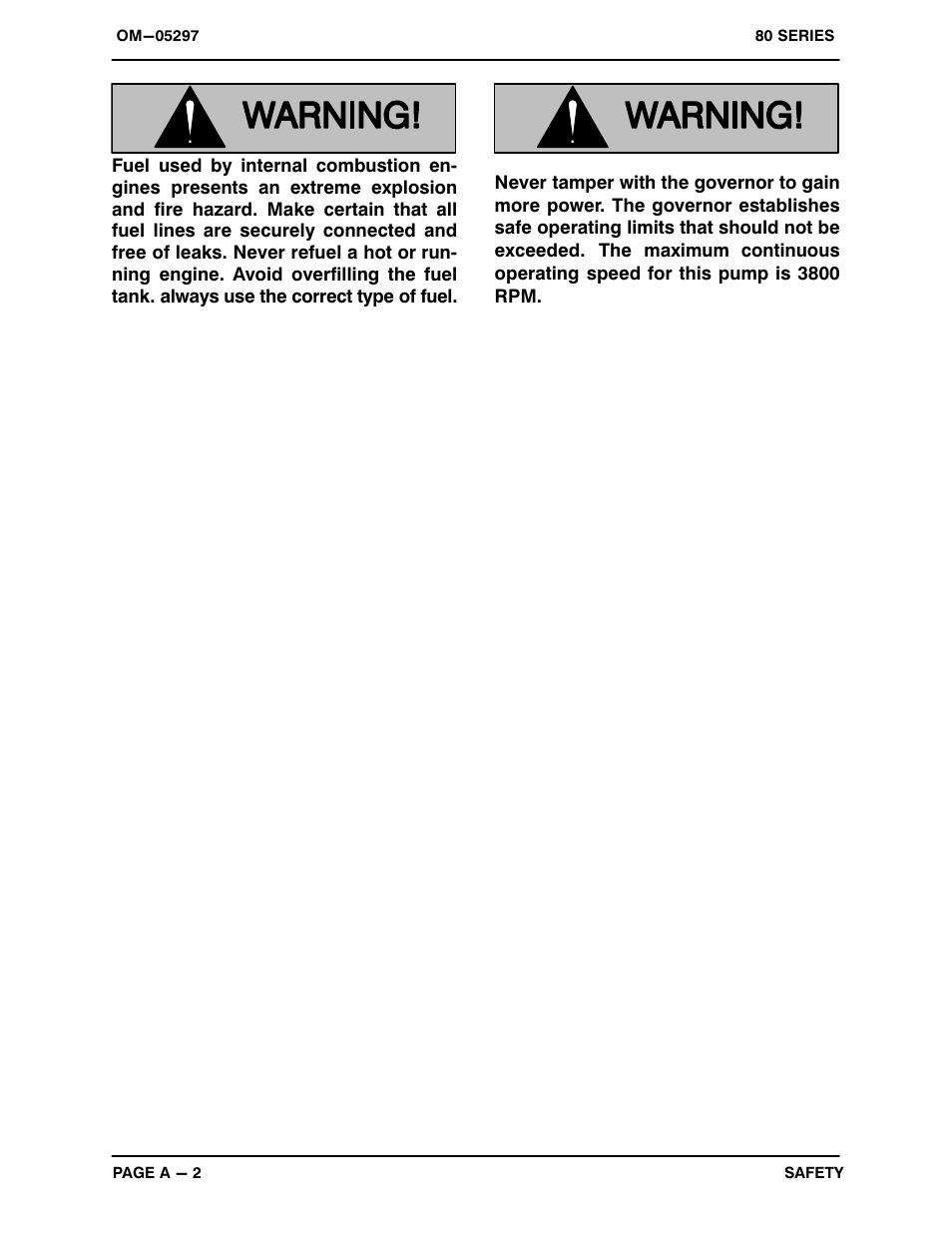Gorman-Rupp Pumps 82D1-GX160 1257391 and up User Manual | Page 7 / 27