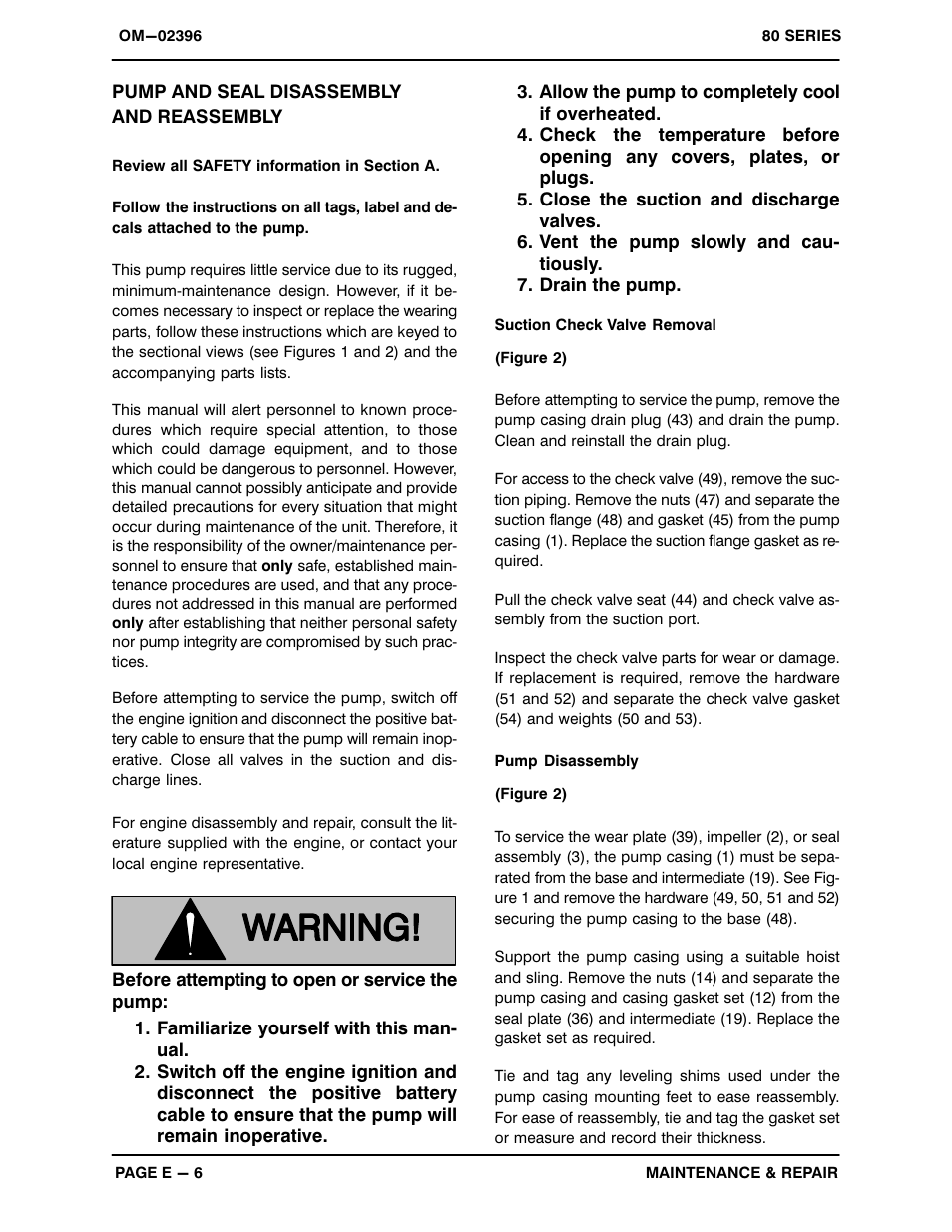 Gorman-Rupp Pumps 810A2-F5L 1322933 and up User Manual | Page 25 / 33