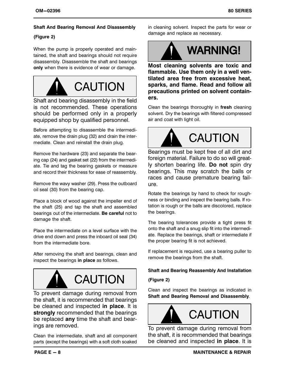 Gorman-Rupp Pumps 810A2-F5L 1322933 and up User Manual | Page 27 / 33