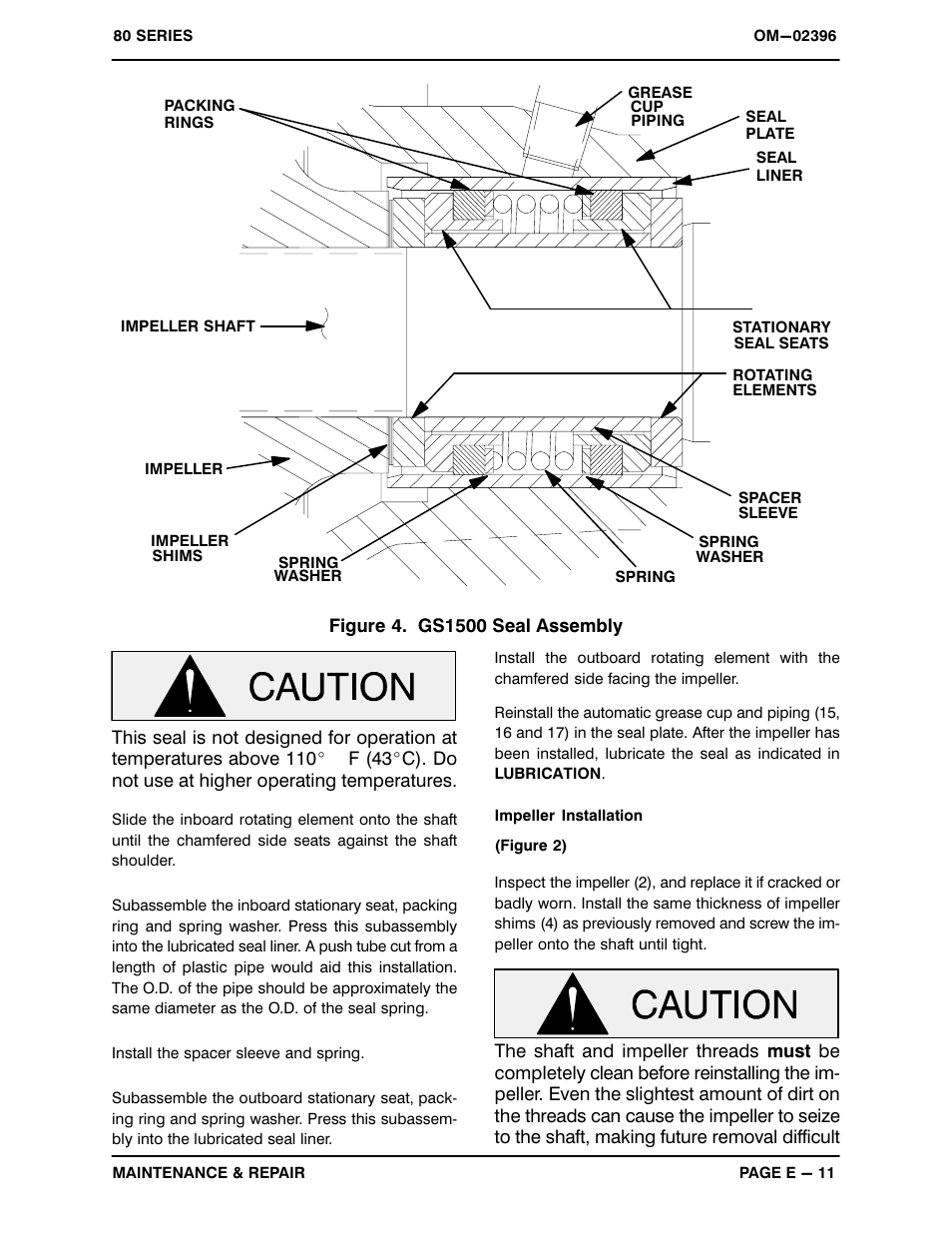 Gorman-Rupp Pumps 810A2-F5L 1322933 and up User Manual | Page 30 / 33