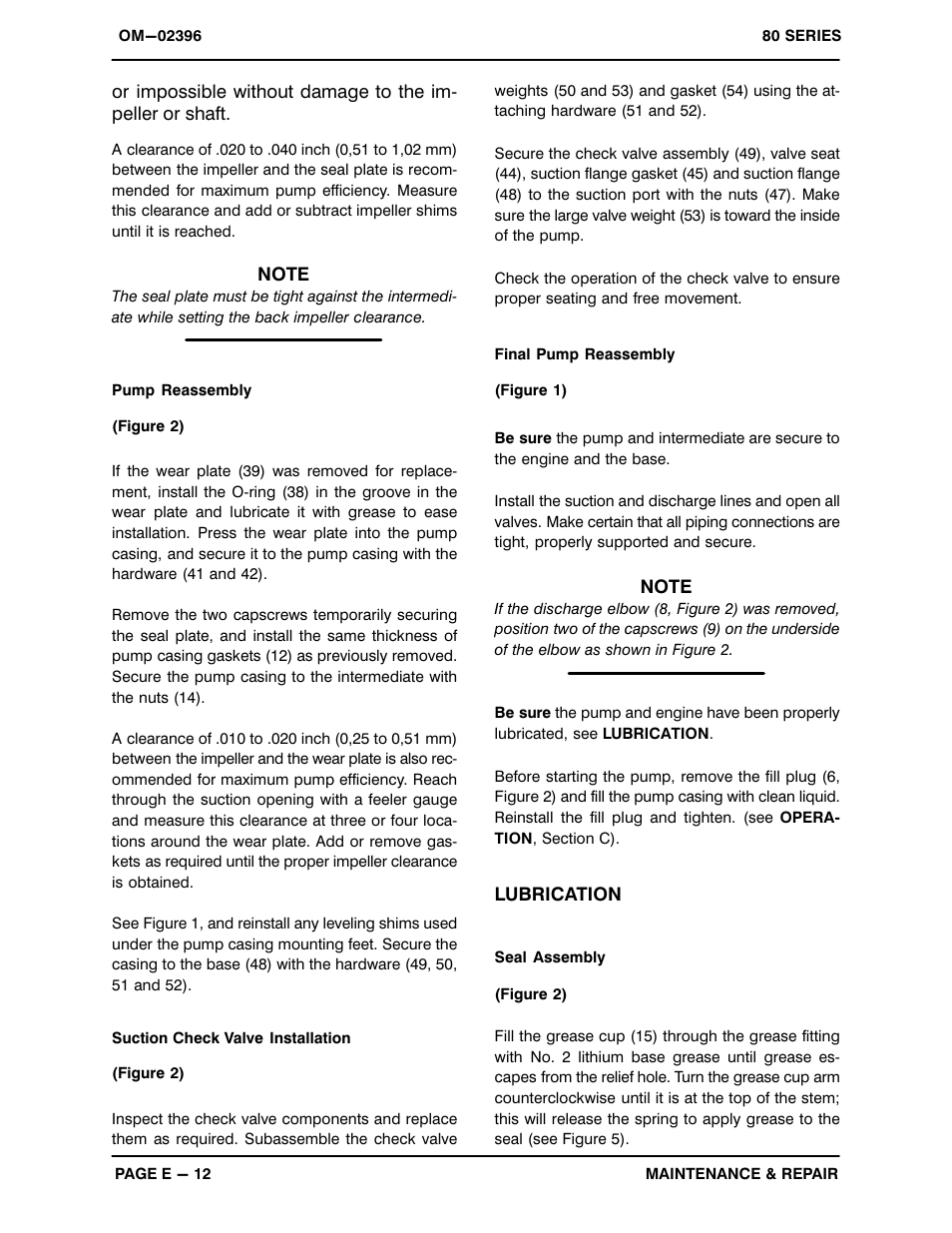 Gorman-Rupp Pumps 810A2-F5L 1322933 and up User Manual | Page 31 / 33