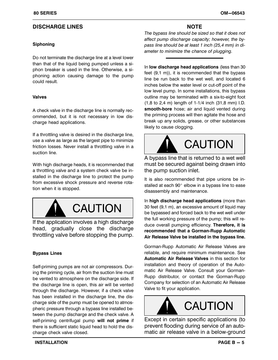 Gorman-Rupp Pumps 810A2-4045T 1529947 and up User Manual | Page 12 / 36