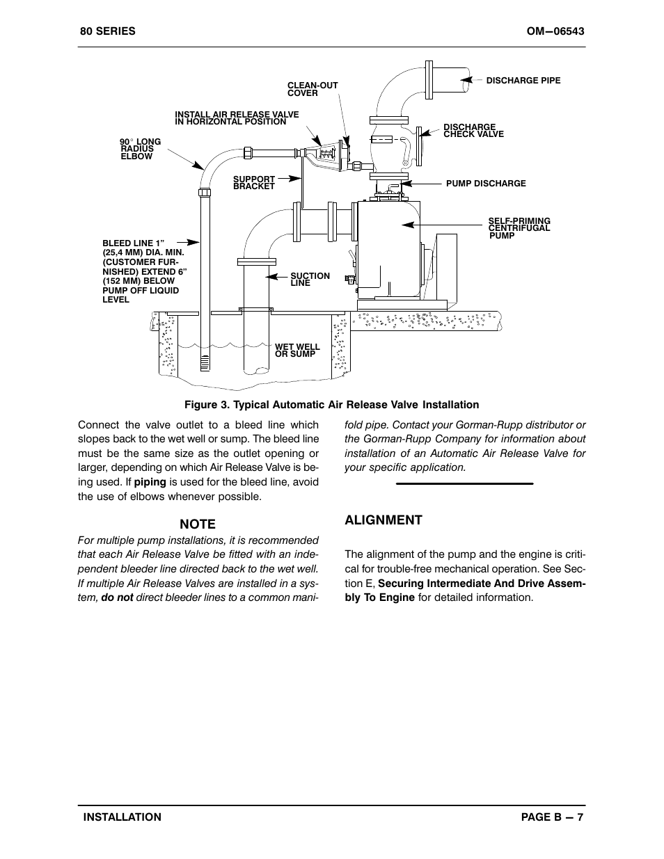 Alignment | Gorman-Rupp Pumps 810A2-4045T 1529947 and up User Manual | Page 14 / 36