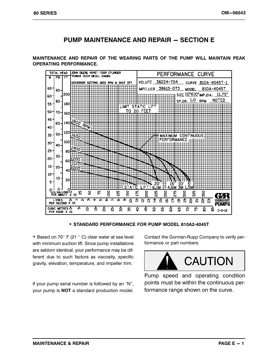 Gorman-Rupp Pumps 810A2-4045T 1529947 and up User Manual | Page 21 / 36