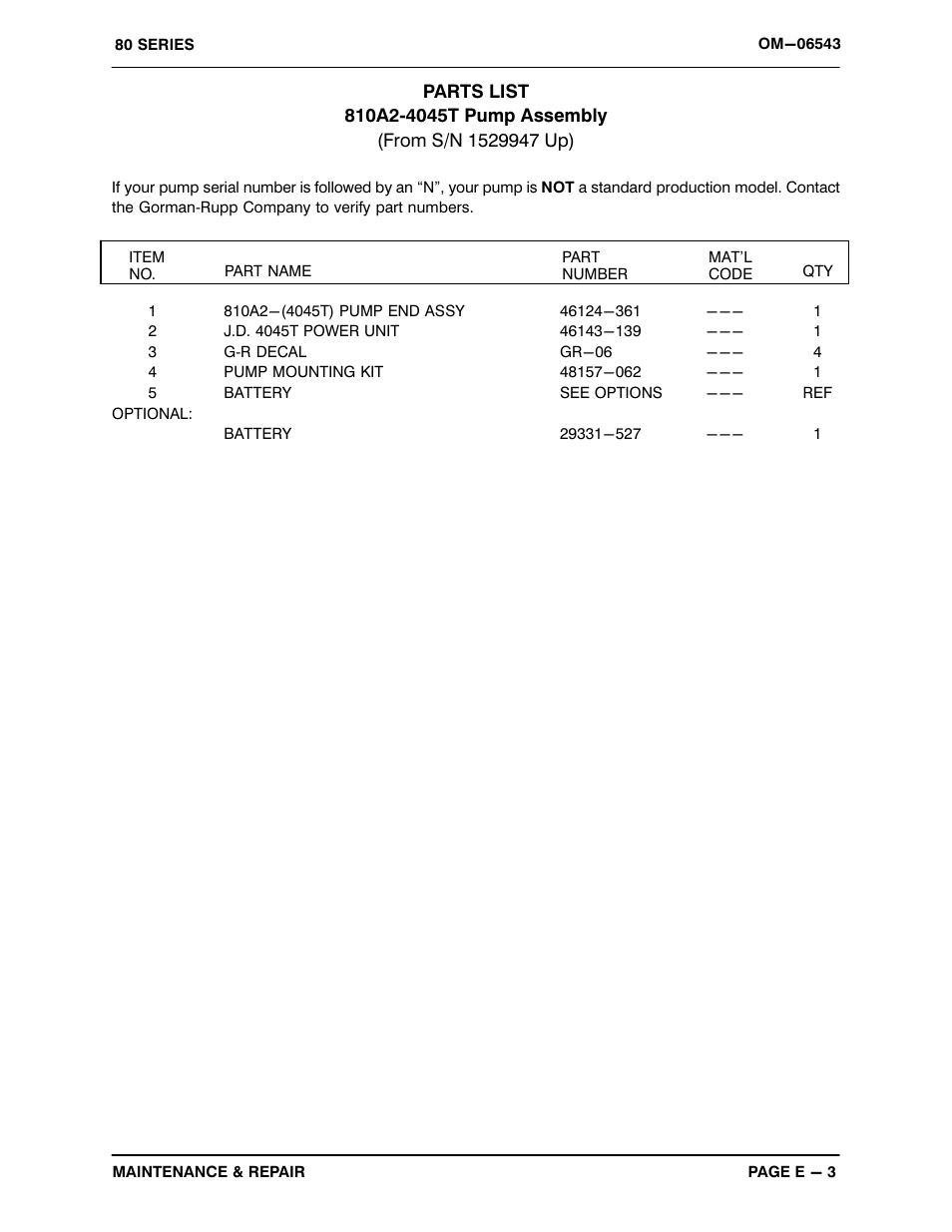 Gorman-Rupp Pumps 810A2-4045T 1529947 and up User Manual | Page 23 / 36