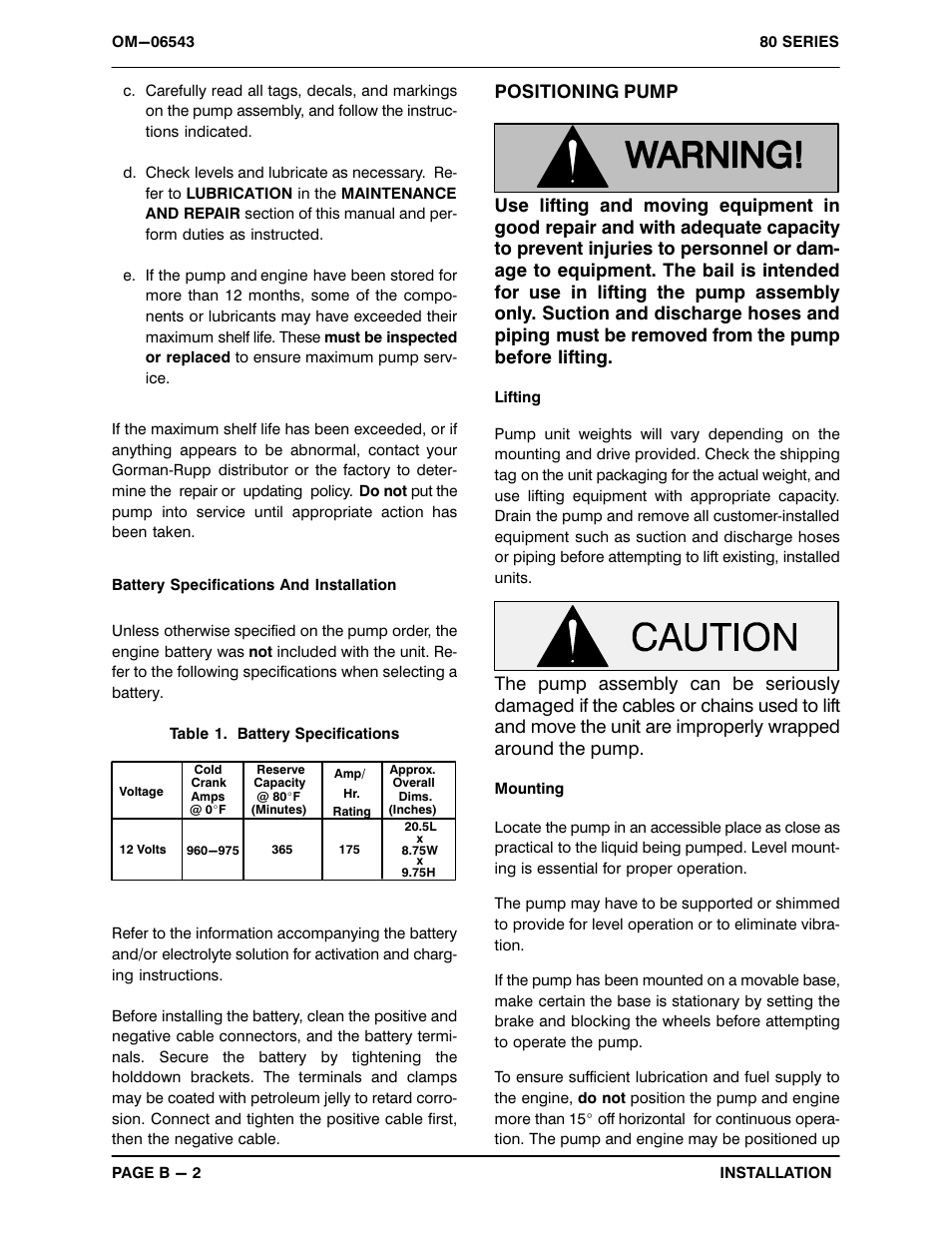 Gorman-Rupp Pumps 810A2-4045T 1529947 and up User Manual | Page 9 / 36