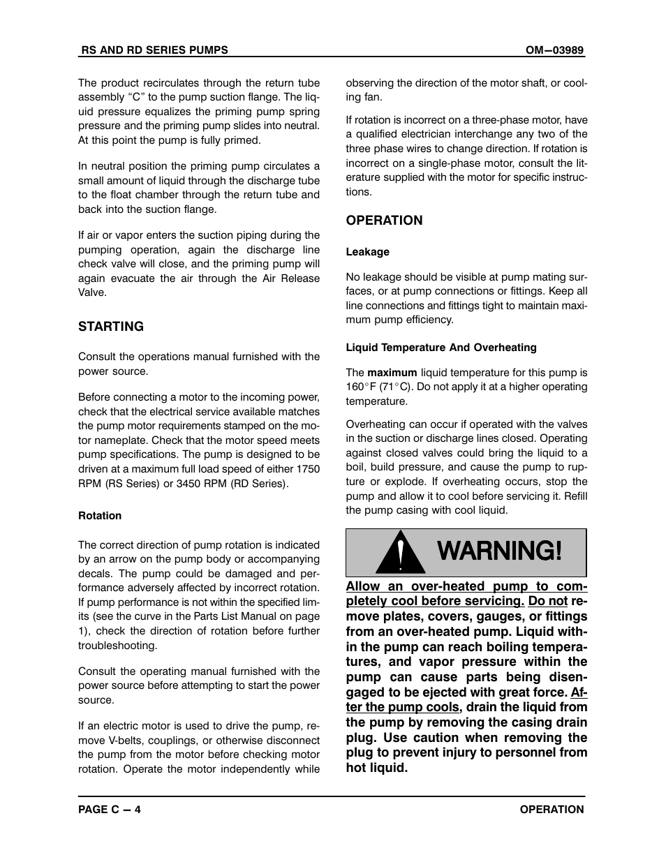 Gorman-Rupp Pumps RD2A31-BAR All serial numbers User Manual | Page 18 / 21