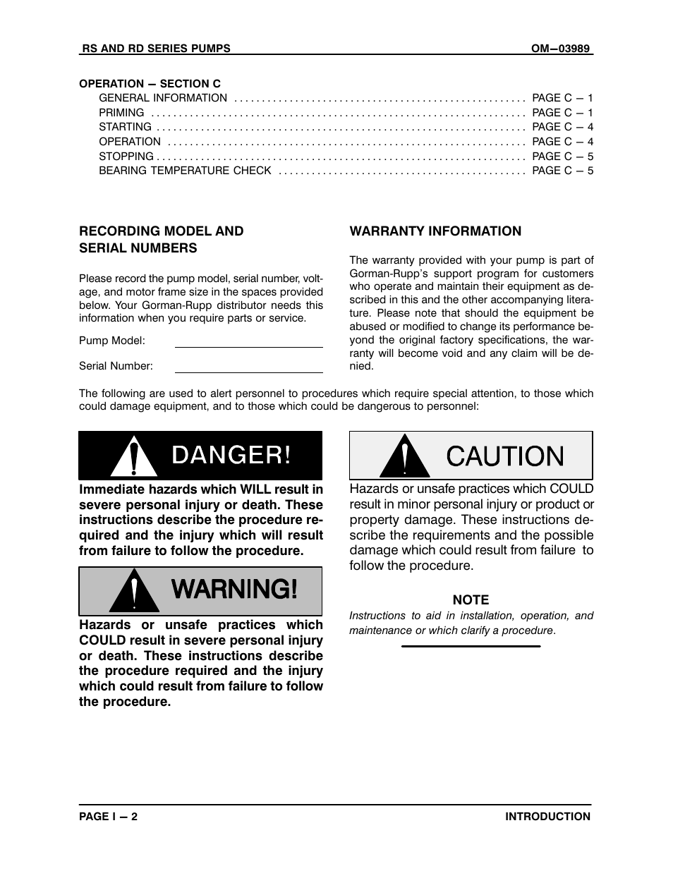 Gorman-Rupp Pumps RD2A31-BAR All serial numbers User Manual | Page 4 / 21