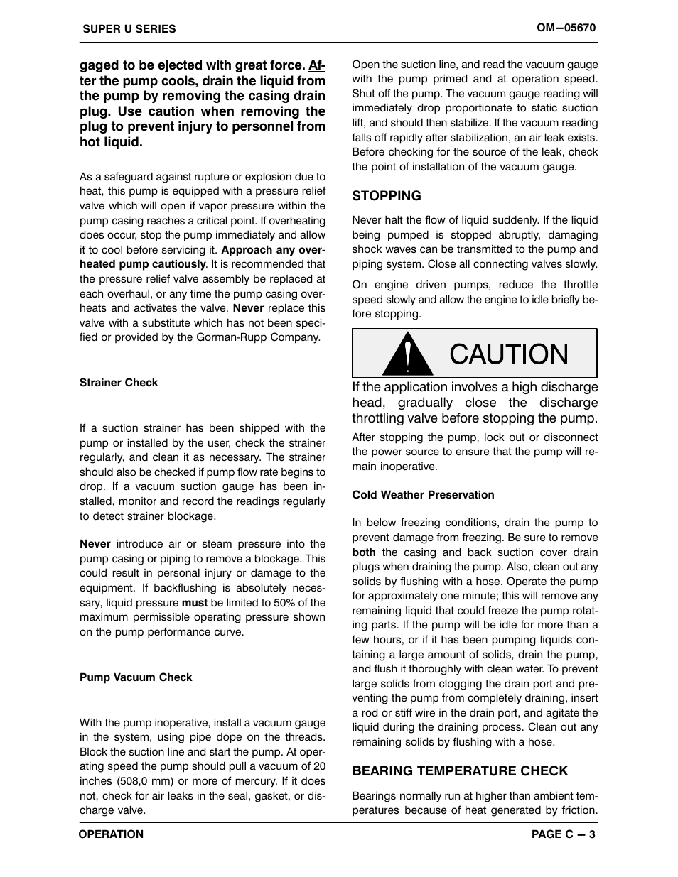 Gorman-Rupp Pumps U6B65S-B 1289655 and up User Manual | Page 18 / 40