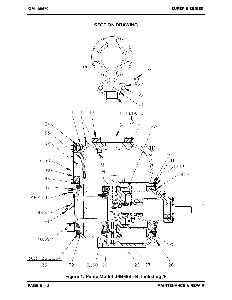 Gorman-Rupp Pumps U6B65S-B 1289655 and up User Manual | Page 25 / 40