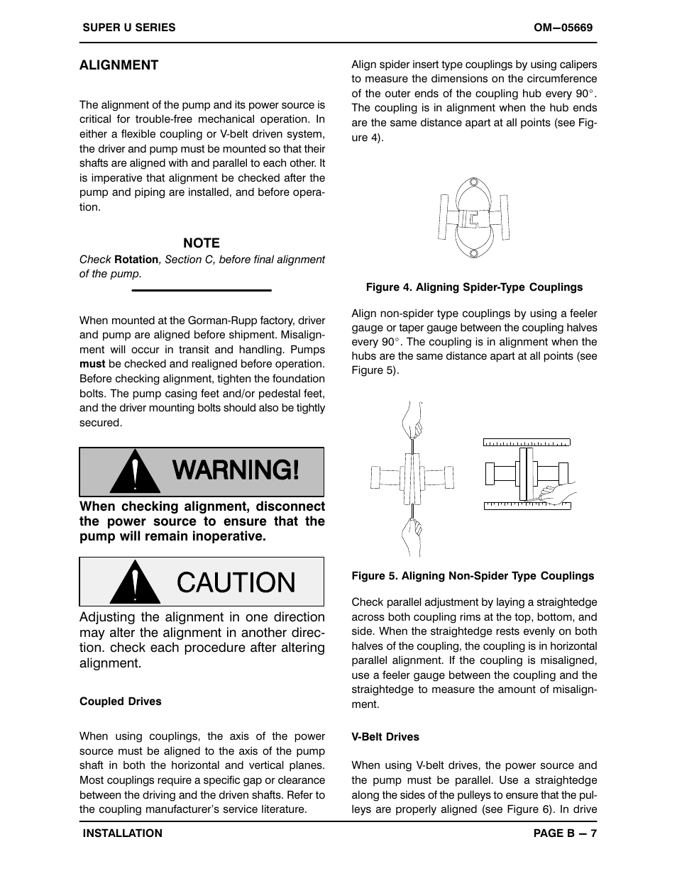 Gorman-Rupp Pumps U6B60S-B 1289612 and up User Manual | Page 14 / 41