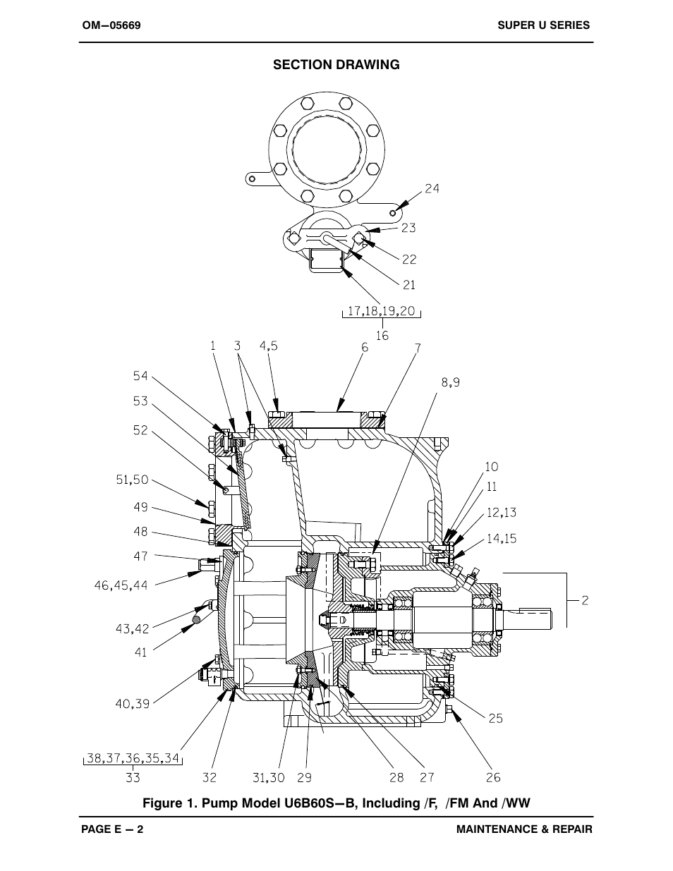 Gorman-Rupp Pumps U6B60S-B 1289612 and up User Manual | Page 25 / 41