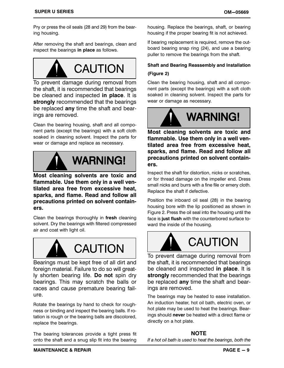 Gorman-Rupp Pumps U6B60S-B 1289612 and up User Manual | Page 32 / 41