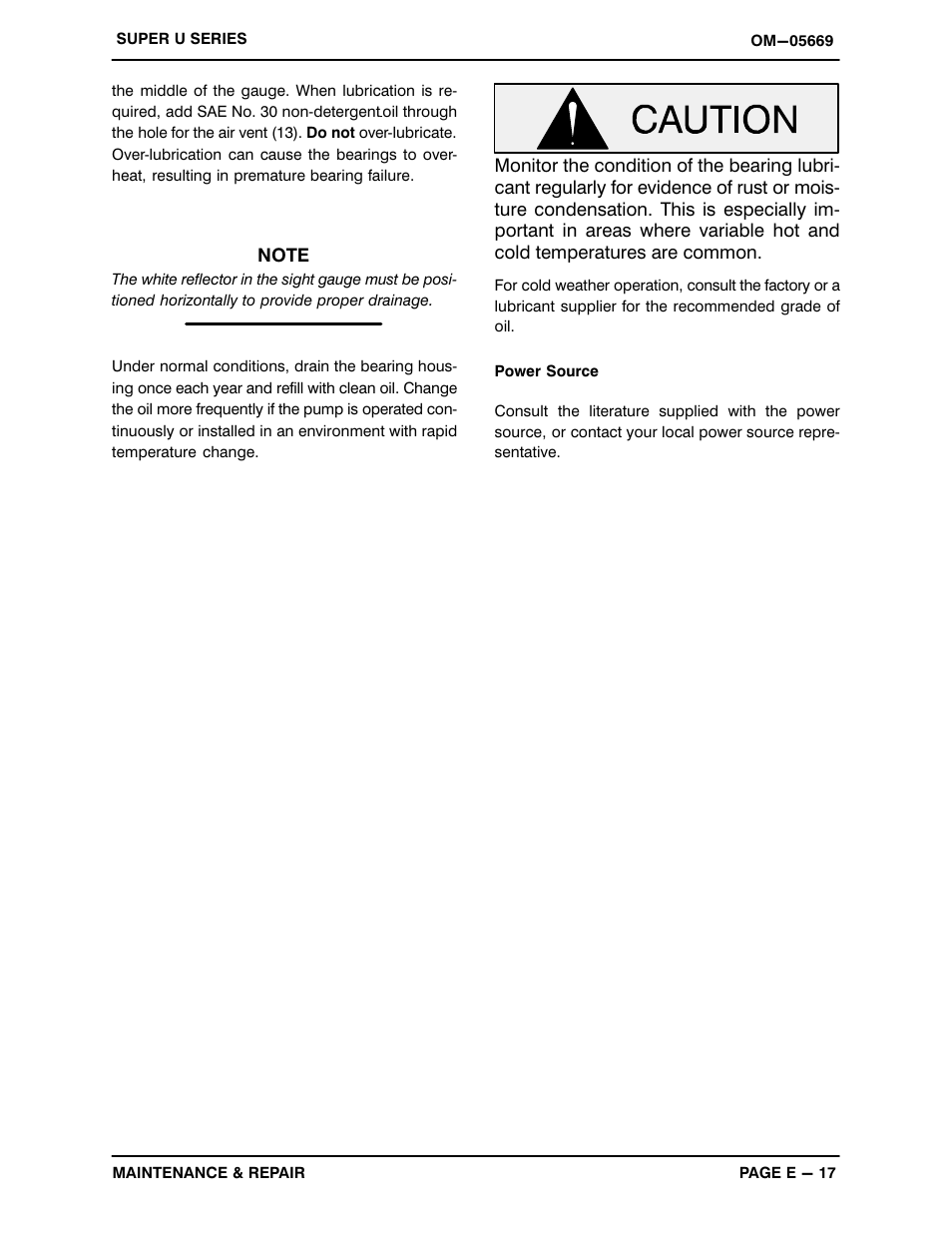 Gorman-Rupp Pumps U6B60S-B 1289612 and up User Manual | Page 40 / 41