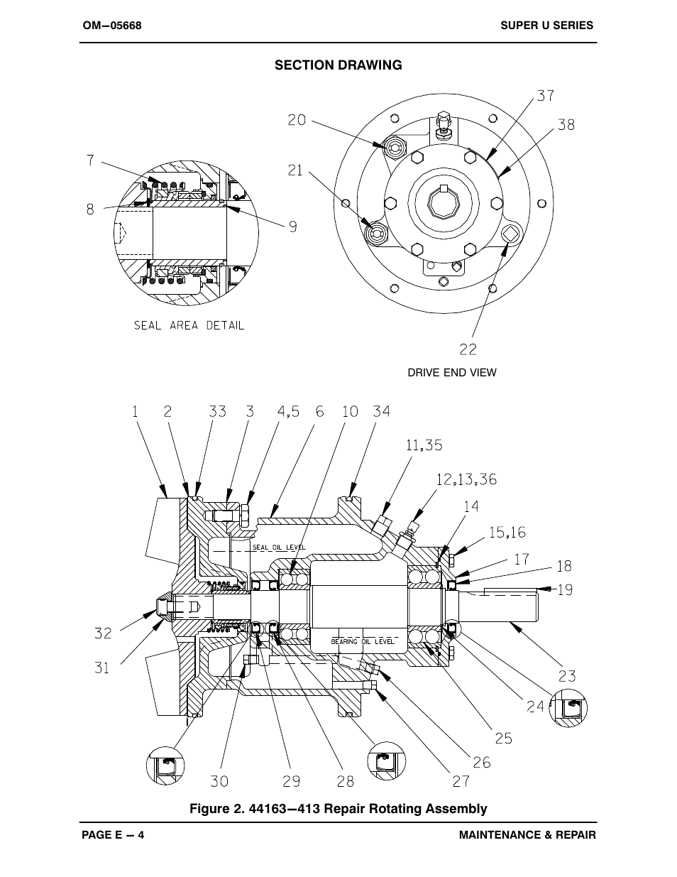 Gorman-Rupp Pumps U6A60S-B 1289665 and up User Manual | Page 27 / 41