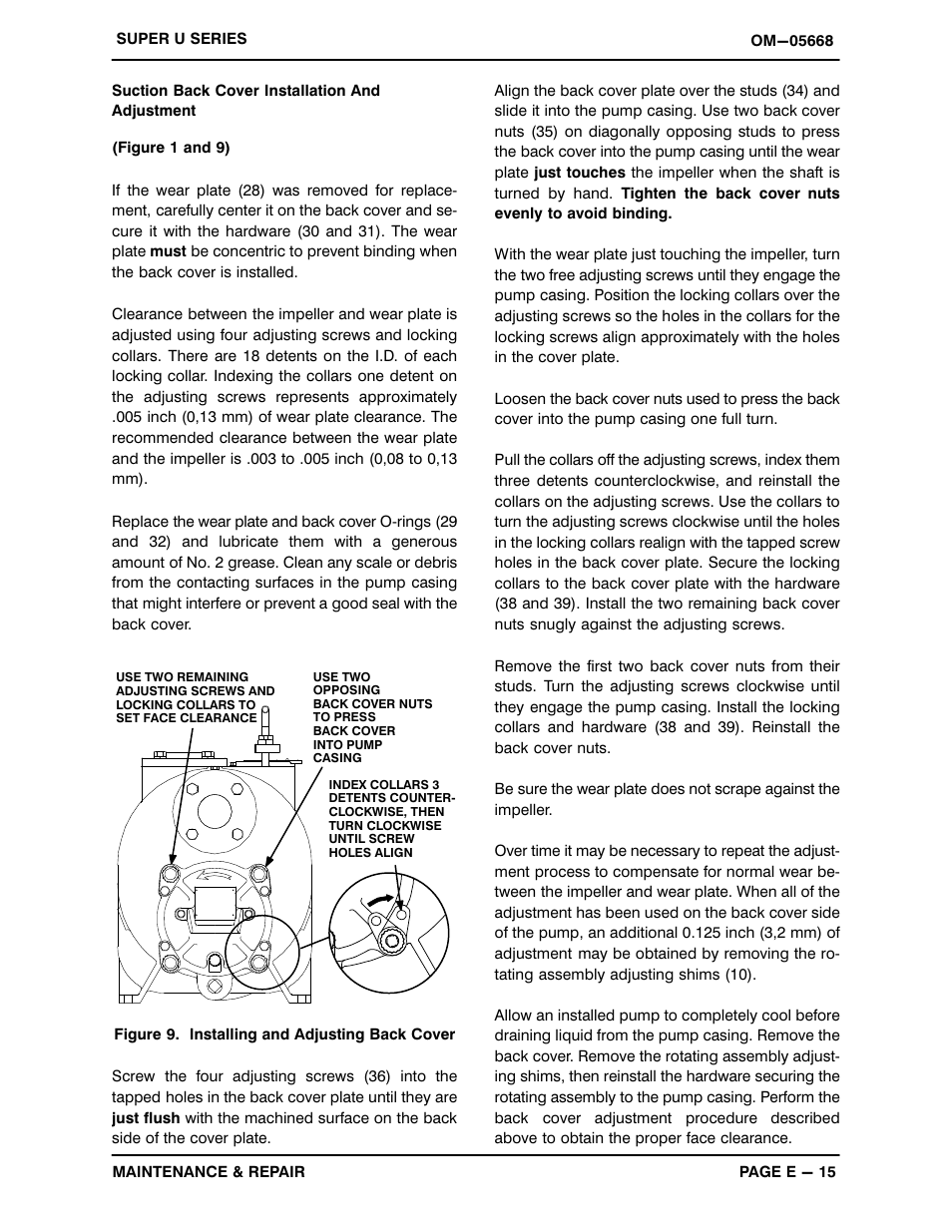 Gorman-Rupp Pumps U6A60S-B 1289665 and up User Manual | Page 38 / 41