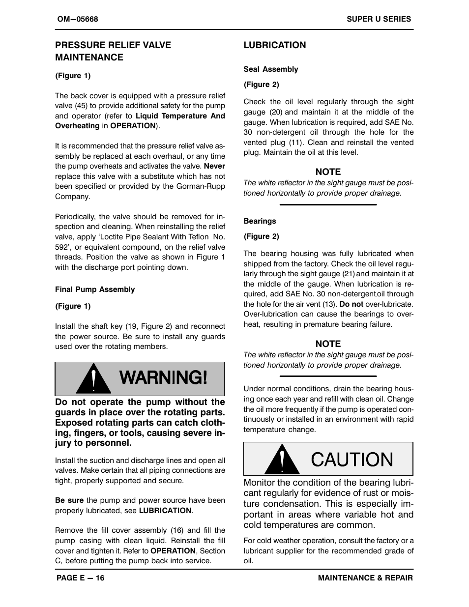 Gorman-Rupp Pumps U6A60S-B 1289665 and up User Manual | Page 39 / 41