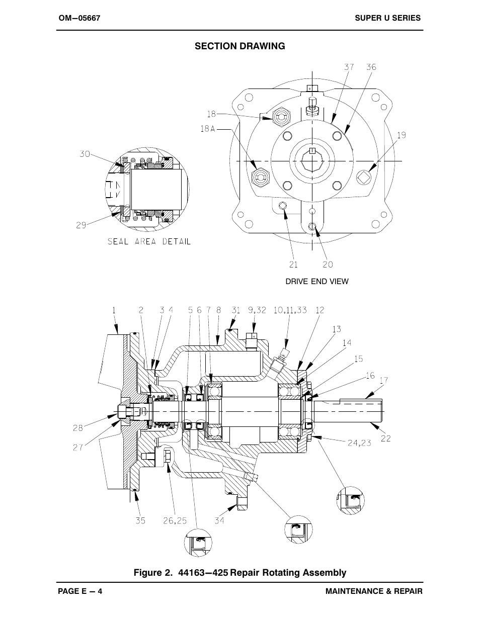 Gorman-Rupp Pumps U4B65S-B 1298951 and up User Manual | Page 28 / 39