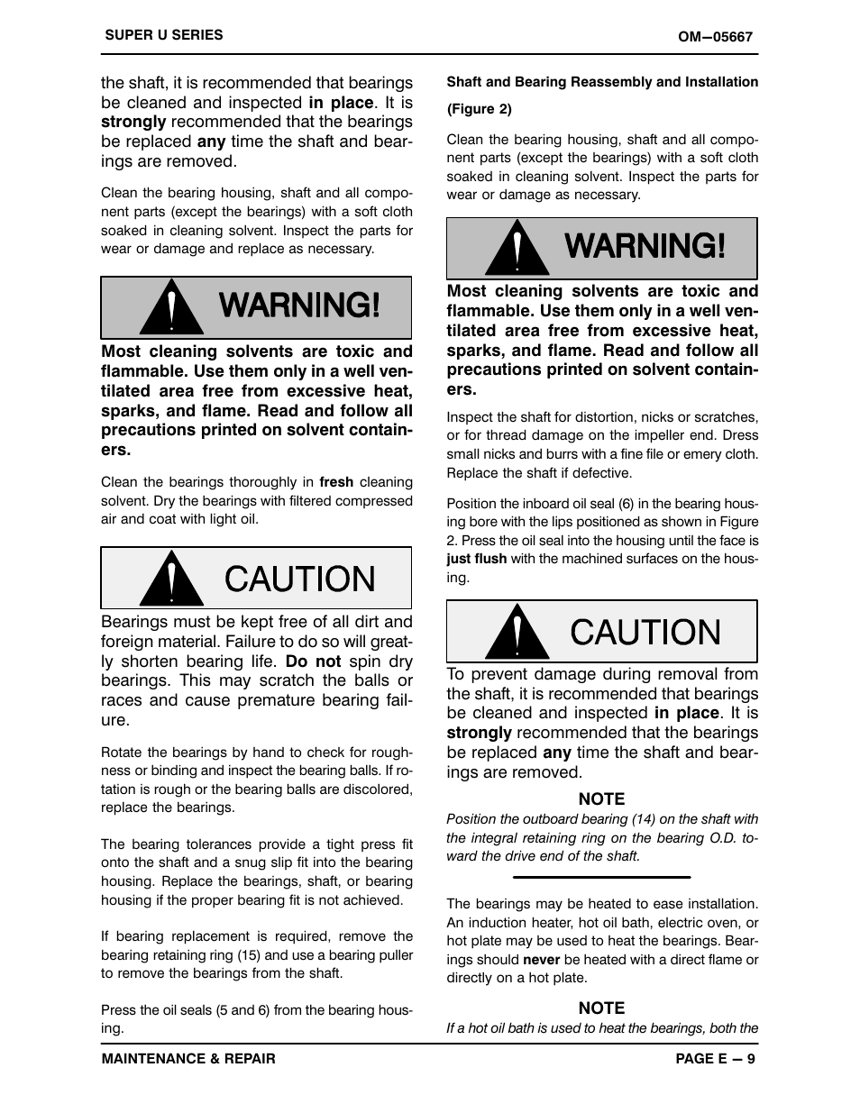 Gorman-Rupp Pumps U4B65S-B 1298951 and up User Manual | Page 33 / 39