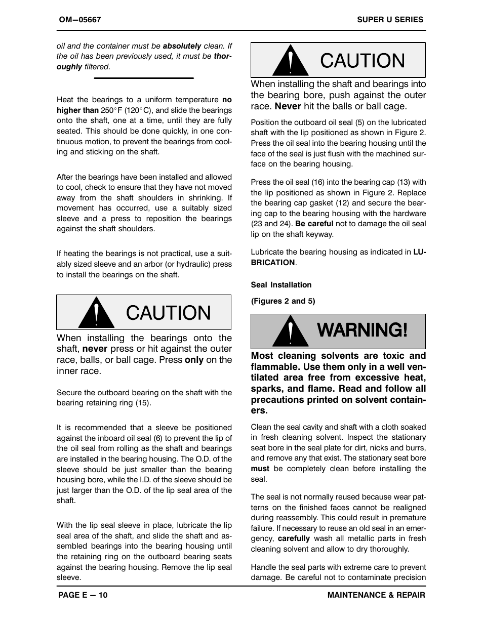 Gorman-Rupp Pumps U4B65S-B 1298951 and up User Manual | Page 34 / 39