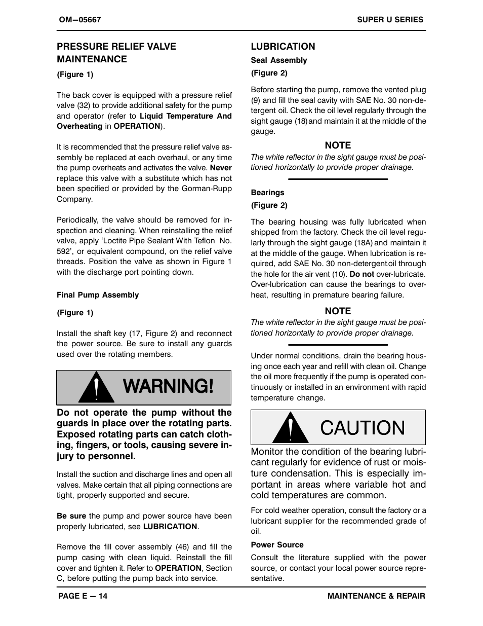 Gorman-Rupp Pumps U4B65S-B 1298951 and up User Manual | Page 38 / 39