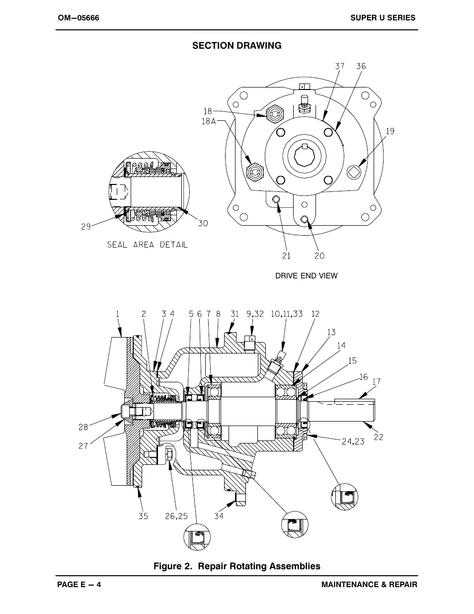 Gorman-Rupp Pumps U4B60S-B 1289525 and up User Manual | Page 28 / 41