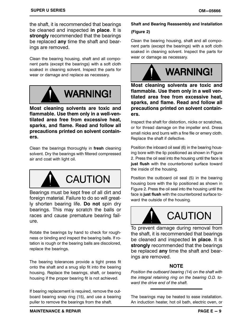 Gorman-Rupp Pumps U4B60S-B 1289525 and up User Manual | Page 33 / 41