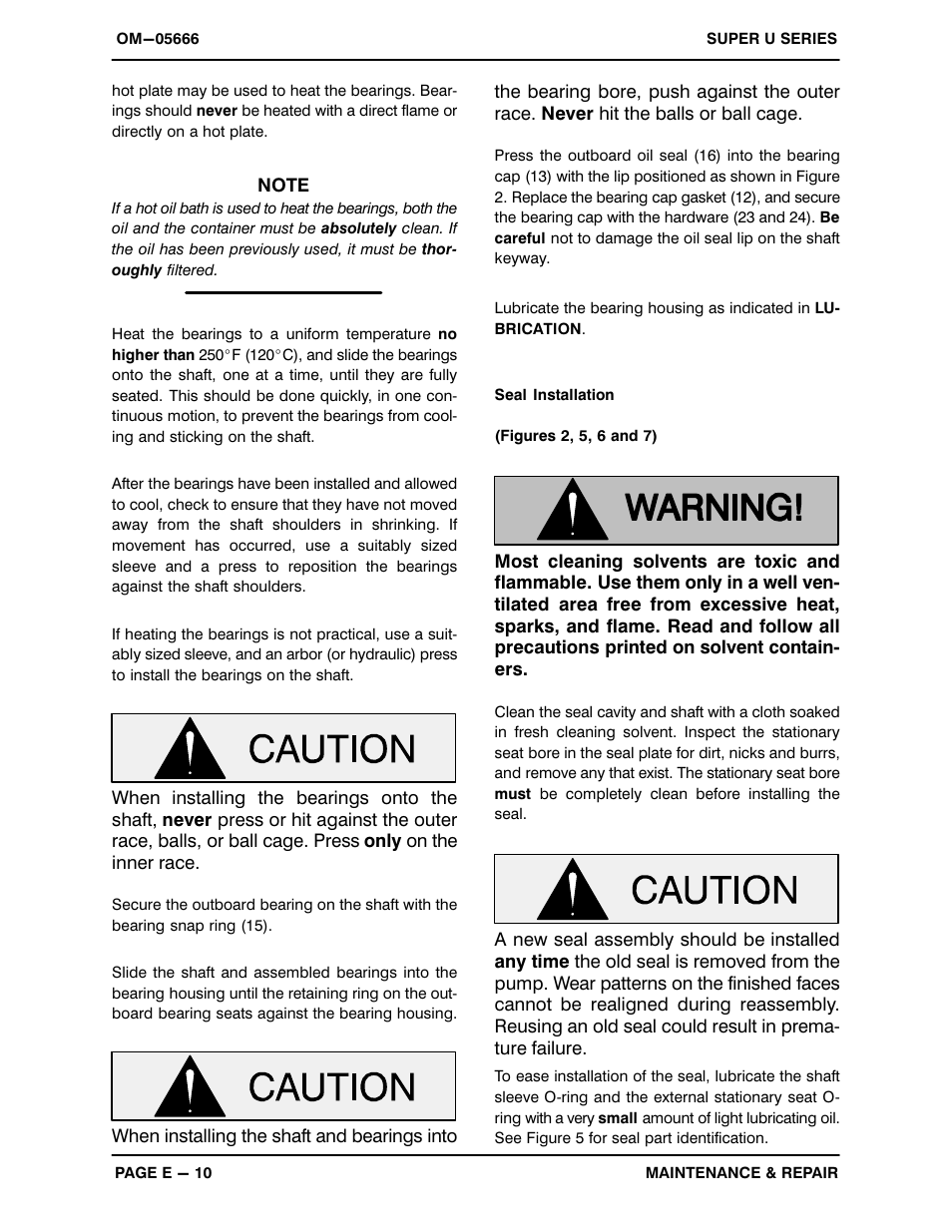 Gorman-Rupp Pumps U4B60S-B 1289525 and up User Manual | Page 34 / 41