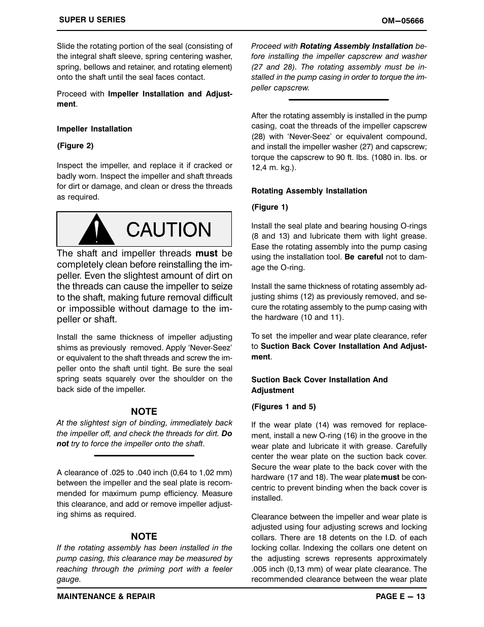 Gorman-Rupp Pumps U4B60S-B 1289525 and up User Manual | Page 37 / 41