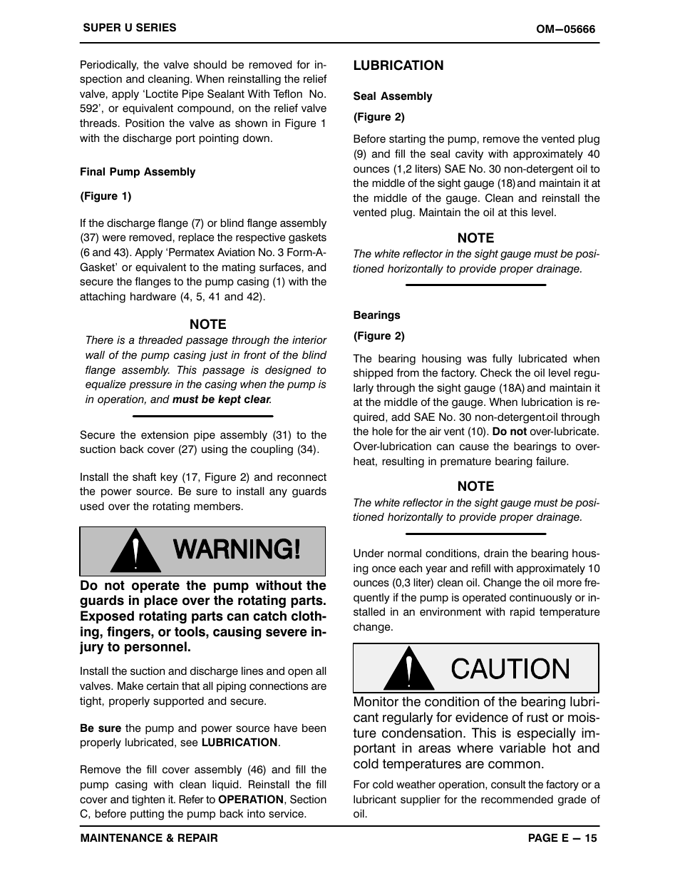 Gorman-Rupp Pumps U4B60S-B 1289525 and up User Manual | Page 39 / 41