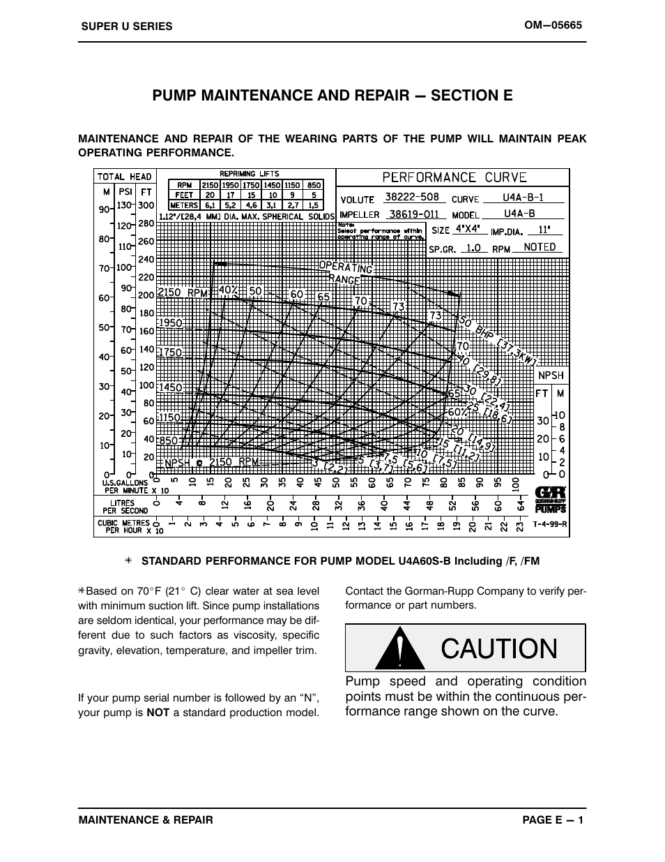 Gorman-Rupp Pumps U4A60S-B 1289519 and up User Manual | Page 25 / 41