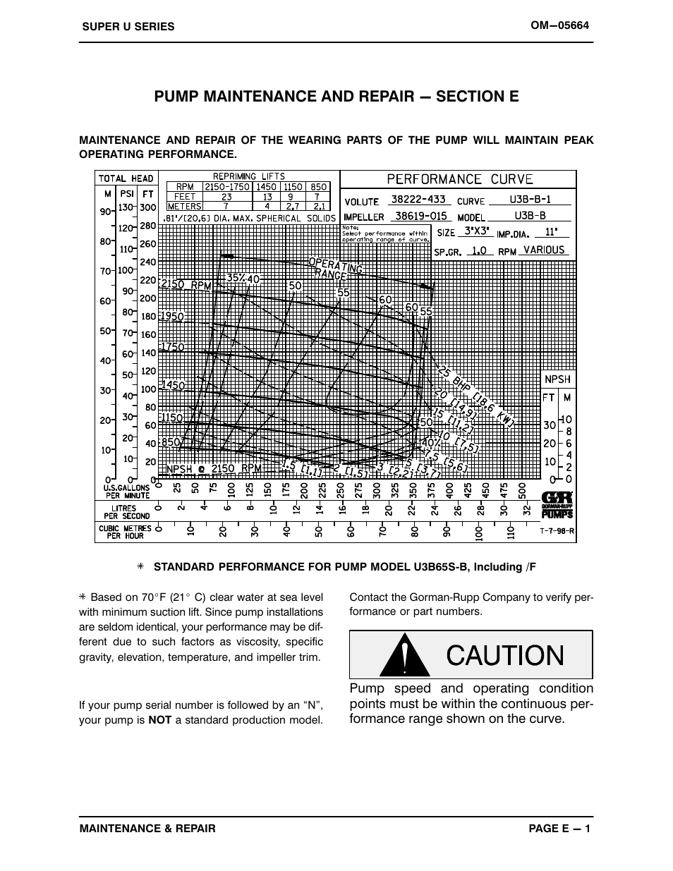 Gorman-Rupp Pumps U3B65S-B 1292028 and up User Manual | Page 25 / 40