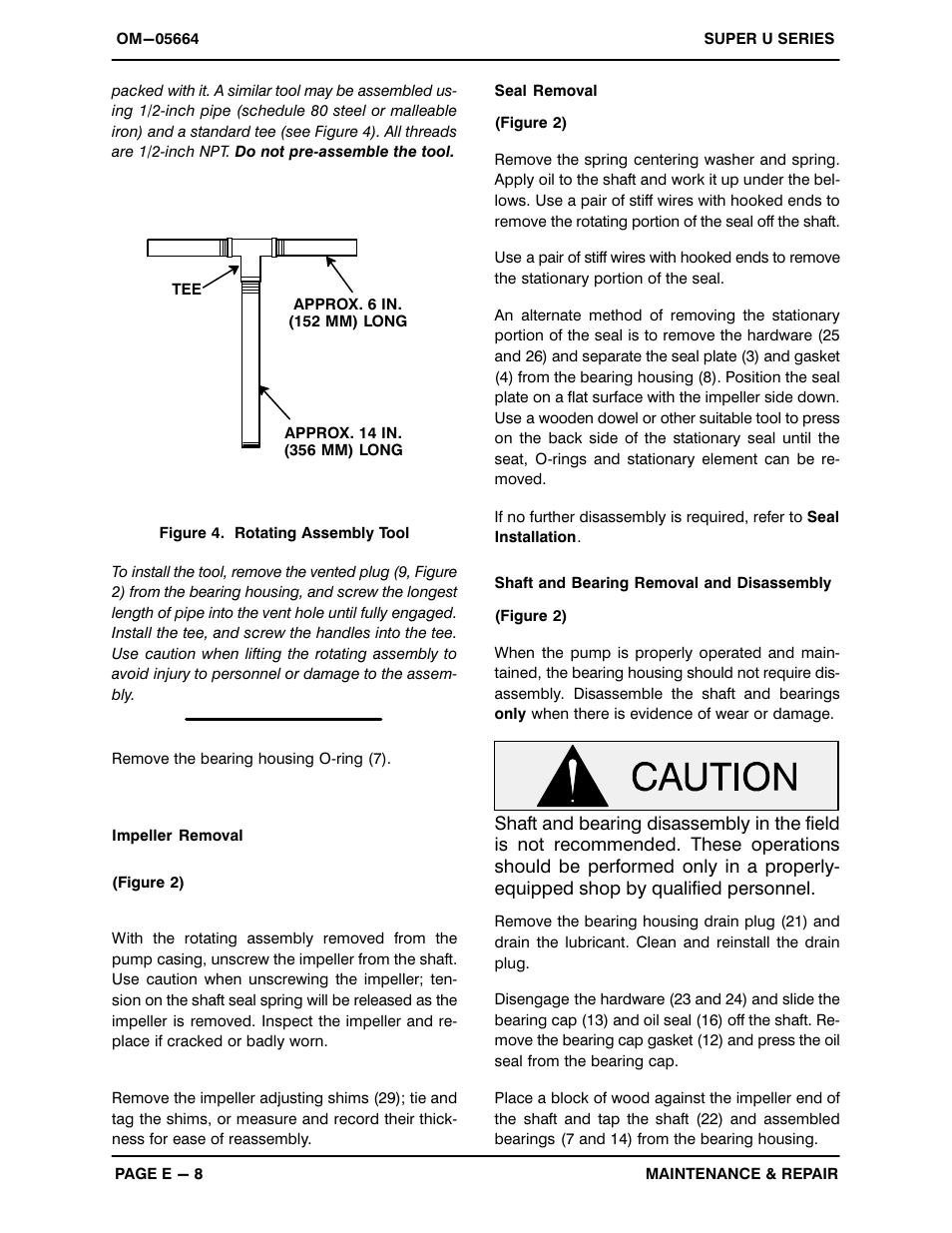 Gorman-Rupp Pumps U3B65S-B 1292028 and up User Manual | Page 32 / 40