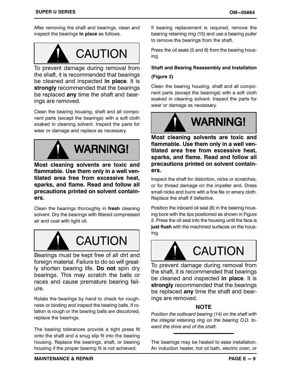 Gorman-Rupp Pumps U3B65S-B 1292028 and up User Manual | Page 33 / 40