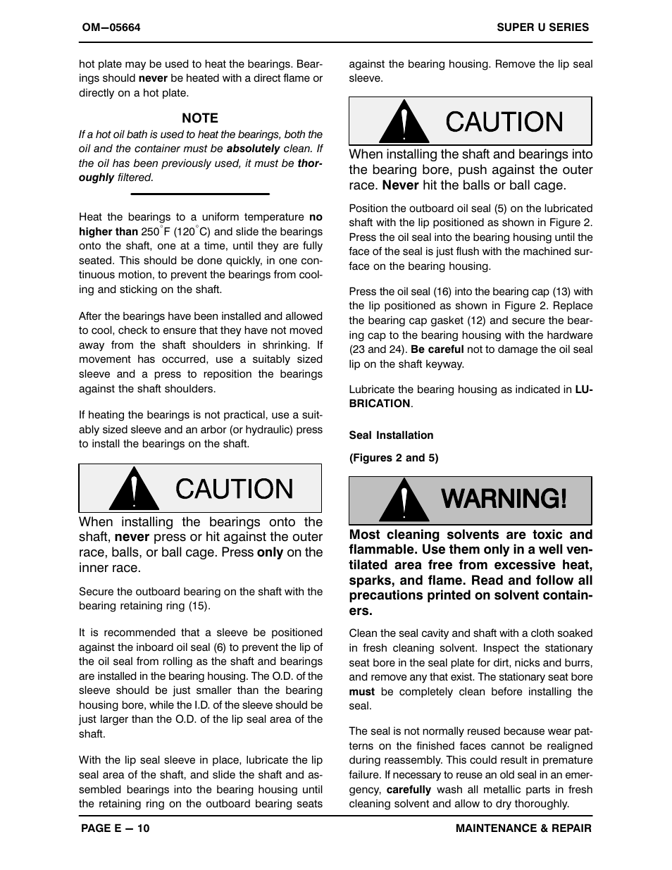 Gorman-Rupp Pumps U3B65S-B 1292028 and up User Manual | Page 34 / 40