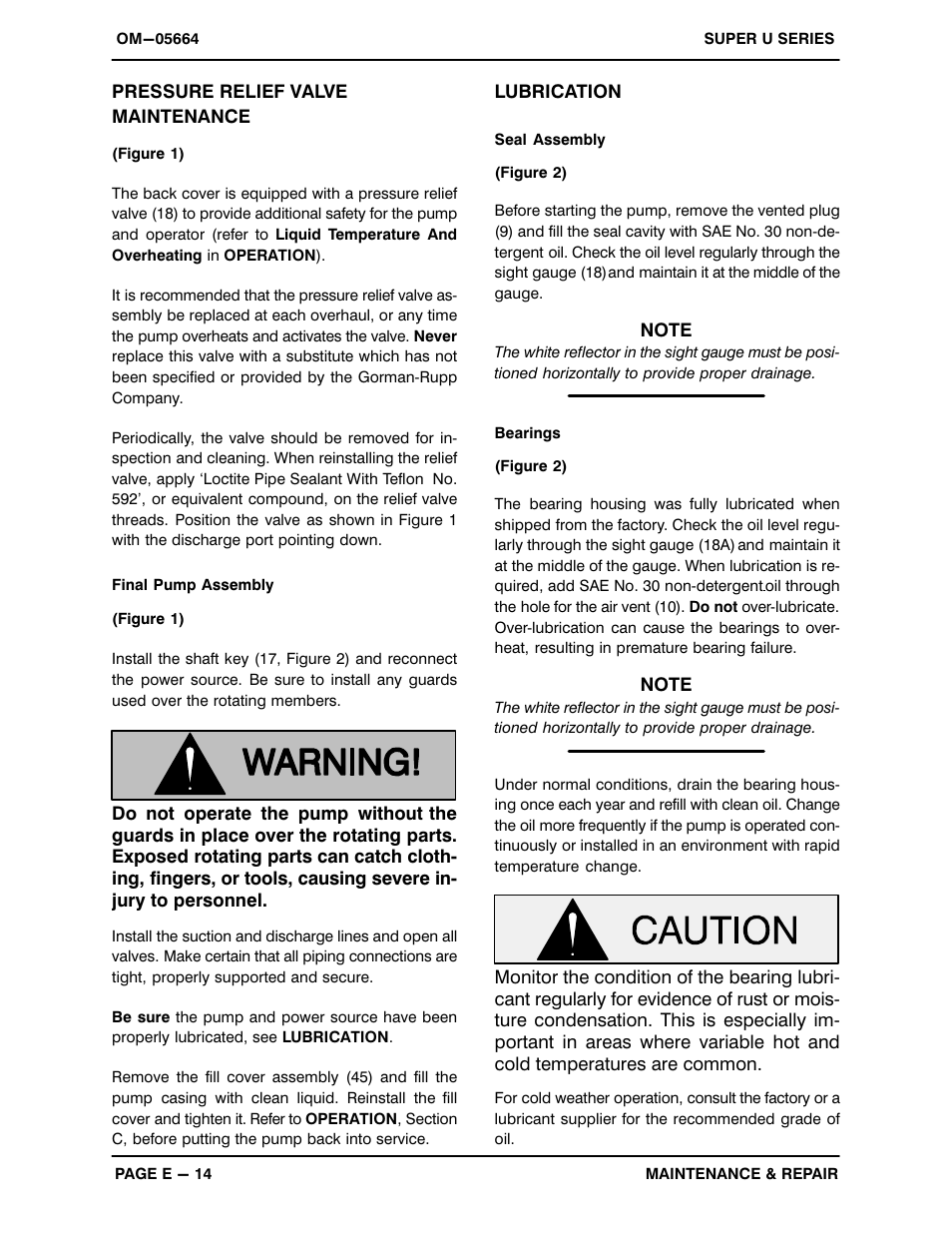 Gorman-Rupp Pumps U3B65S-B 1292028 and up User Manual | Page 38 / 40