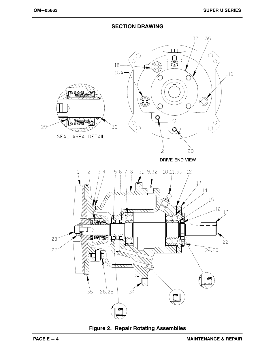 Gorman-Rupp Pumps U3B60S-B 1289509 and up User Manual | Page 27 / 40